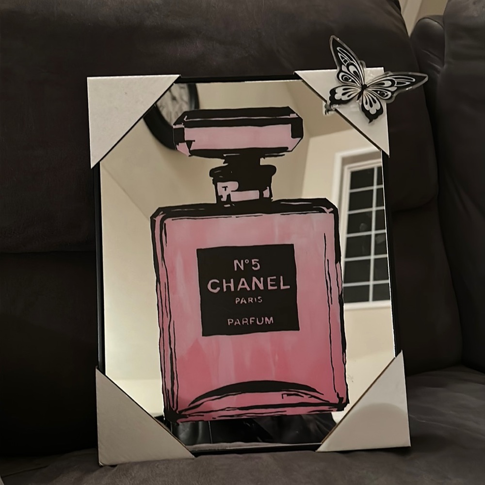 Like Chanel wall frame.